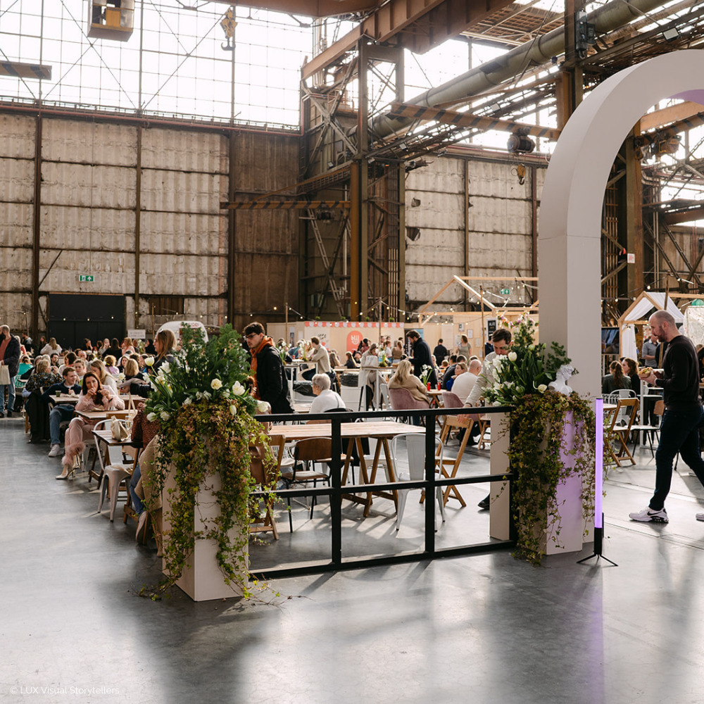 Trouwbeurs 2025 One Fine Wedding Day tof foodtruck terras